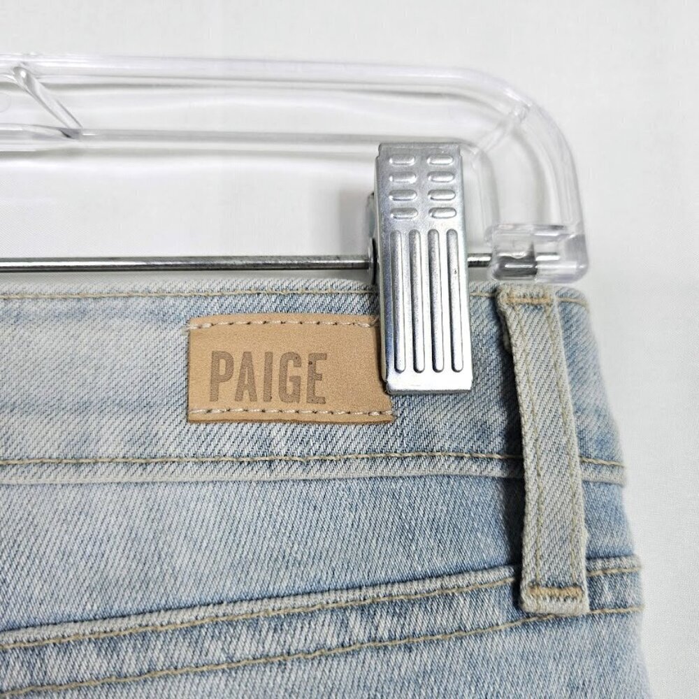 PAIGE Verdugo Jeans size 26 NAOMI CRYSTAL EMBELLISHED LIGHT WASH Ultra Skinny - Picture 12 of 12